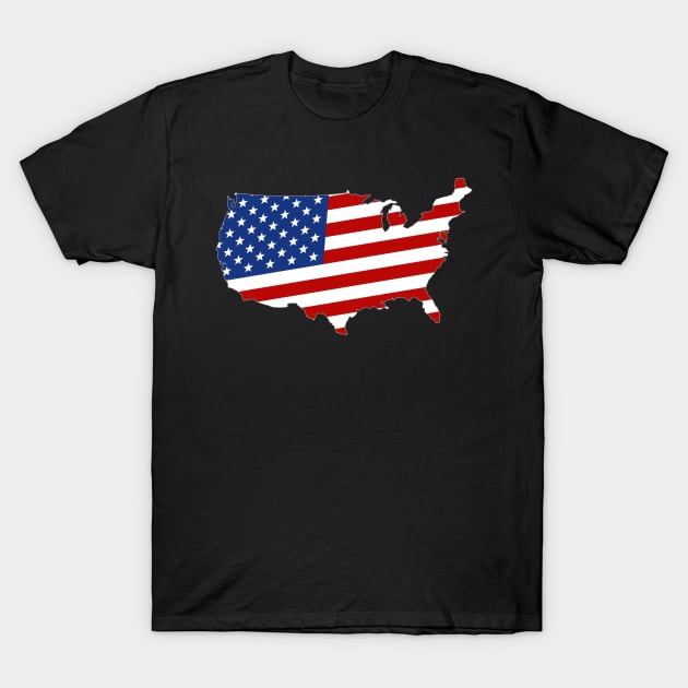 United States T-Shirt by Success Is A Choice